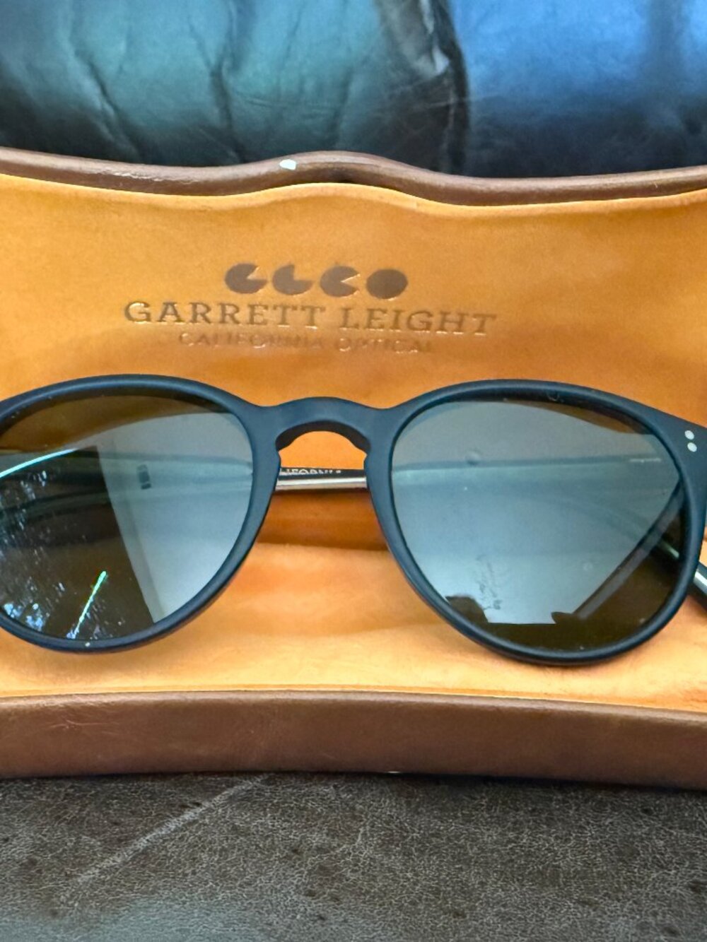 Garrett Leight California Sunglasses Milwood Matte Black